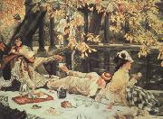 James Tissot Holiday (The Picnic) (nn03) oil painting picture wholesale